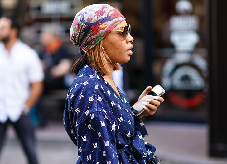 6 Sciarpe Per Capelli In Raso Donna - Multifunzionali, Sottili E Eleganti - Fascia Per Capelli, Foulard Da Collo, Accessori Moda Con Stampe Floreali E Geometriche